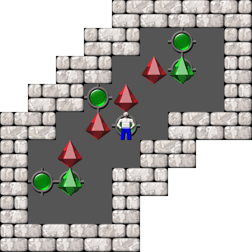 Sokoban David W. Skinner Arranged level 62